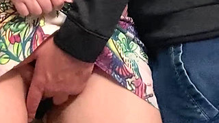 Omg!!! Old Man Masturbate Me in the Subway