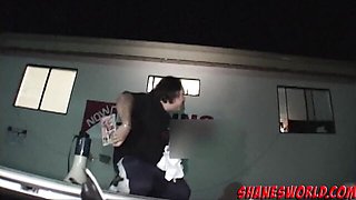 Tanya James and Taylor Rain's public trailer by Hush Pass