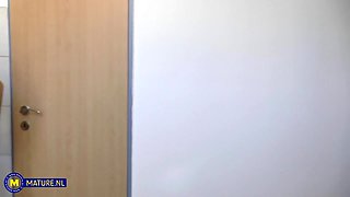 Lucky To Fuck My Skinny 68 Year Old Granny Landlord Eleanor In Her House When Her Husband Just Left - MatureNl