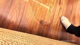 Hot German Squirting From Her Ass And Getting Golden Shower