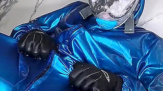 Latex Lagoon: the Double-suit Secret with Full Face Snorkel Mask