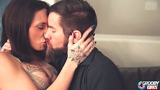 Blowjob clip with lovely sugar from Grooby Girls