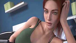 Summer vibes with ginger-haired fantasy e-girl by Loveskysan69real