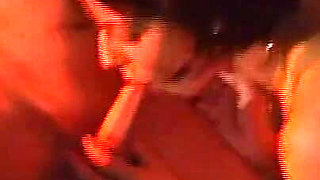 Extreme Gang Bang in the Disco with Hot Girls Wanting to Suck Big Cocks