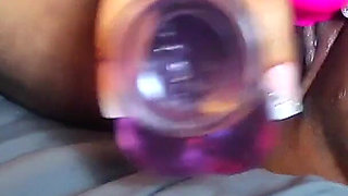 Lucky Gurl Mo with the Fro - Hardcore Fucking, Squirting and Multiple Orgasms with a Sexy Black BBW