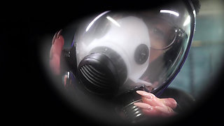 Gas Mask Respirator Breath Play - Complete Femdom Control