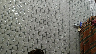 Desi vabi girl bathroom shower hot nature
