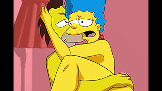 Lenni fulfills Marge's 🔥 fantasy