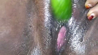 Desi Aunty Romantic Mood of at Home