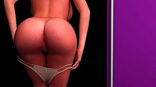 Naughty Stepson Sneaks Into Stepmom's Bedroom - 3D Hentai Animated Porn with Sound - Measuring my cum