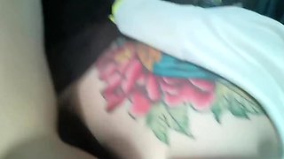 The wild girlfriend wants to get her pussy pounded right in the bus