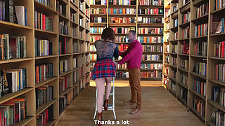 I Unexpectedly Give the Chemistry Teacher a Blowjob in the Library