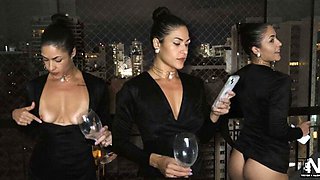Elegant Latina Brunette Strips Fast For Hot Missionary Fuck - Amateur Homemade Sex
