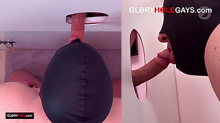 Filmed from two angles and he covered my whole face with cum