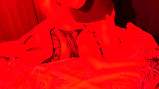 Amateur Couple Gone Wild Hardcore Blowjob and Dirty Sex with Red Lights (hot Redlight Passion).