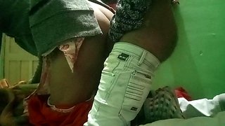 Bhabhi made her brother-in-law cum by masturbating