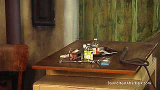 Blonde Lesbian Slave Undressed And Fingered Hard