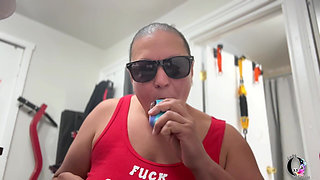 Lp-289 Smoking While Playing with My Boobs