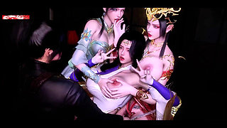 Digital Diva of the Night Shift- 3D Animation Hentai