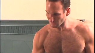 Straight Boy Brock Beating Off