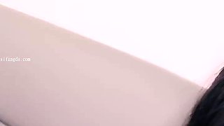 Sexy teen ebony solo toy masturbation