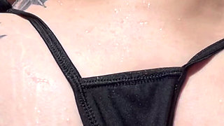 Detonated My Busty Stepsister in the Pool (homemade Porn in Spanish)