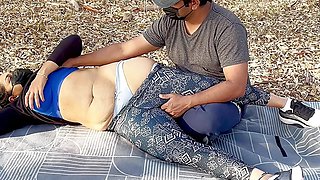 Steamy Outdoor Romance: Desi Wife's Sensual Massages & Big Ass ASMR in Picnic Park