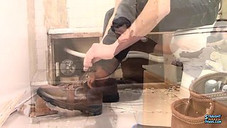 Blue Collar Cock Stroking - Mickey Waters