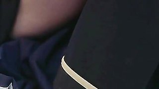 Blindfolded Pantyhose Sex with a Cute High School Girl in Uniform, Irresistible Creampie Inside Her Vagina, Amateur Blowjob,