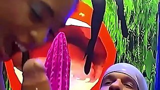Sexy Ebony Takes Multiple Cocks and Fucks