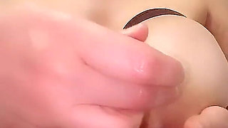 Milking Huge Tits with Nipple Rings