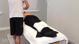 Huge Tits Redhead Milf Gets Oiled Up For Massage - Happy Endings - Freebie