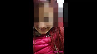 Blowjob with Unexpected Swallowing, as Soon as I Met Her I Took Her to the Bathroom and She Sucked My Big Cock and Swallowed