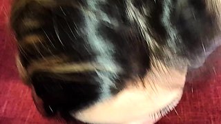 Cute teen blowjob and hard doggystyle fuck