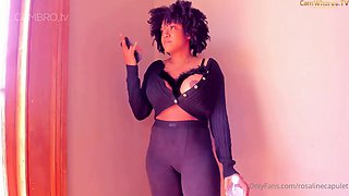 Horny ebony whore mind-boggling sex movie