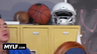 Lauren Phillips is the ultimate coach who motivates her team with her hot body