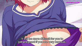 She Cheats with her sperm donor - Naughty Hentai ( eng subtitle)