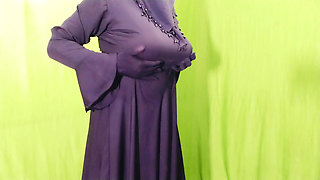 Indian beautiful hijabi muslim couple thirsty for fuck