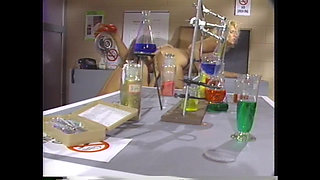 Two Hot Chemists Sluts with Big Tits Are Obsessed with Sex