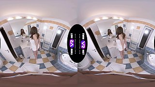 Brushing Teeth With Sperm - Busty Teen Riding - Sexlikereal