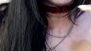 Eye Contact Bra Intense Silent Smoking Hair Down