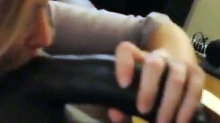 Amazing Interracial Amateur Blowjob