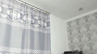 FULL GLASS of MILK SQUIRTING from Big Natural Tits on