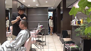 The Hair Salon Where Our Eyes Keep Meeting