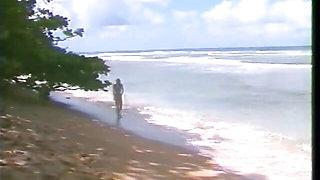 Nasty Beauties Stephanie Rage and Nina Deponca Enjoy Lesbian Sex on Hawaii Beach