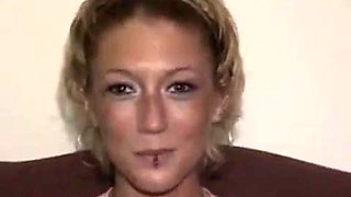 Petite blonde get a creampie no birth control