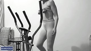 Submissive Slut Task: Tied Tits Gym Aerobics - Bdsmlovers91