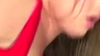Moans Fill the Room as the Busty Blonde Gets Her Booty Oiled and Pussy Drilled