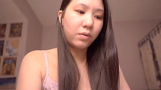 Asmr, inexperienced, cute asian girl