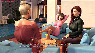 Milfylicious #10 by Maximus - Blonde Slut Gets Fucked in the Bathroom, Two Sexy MILFs